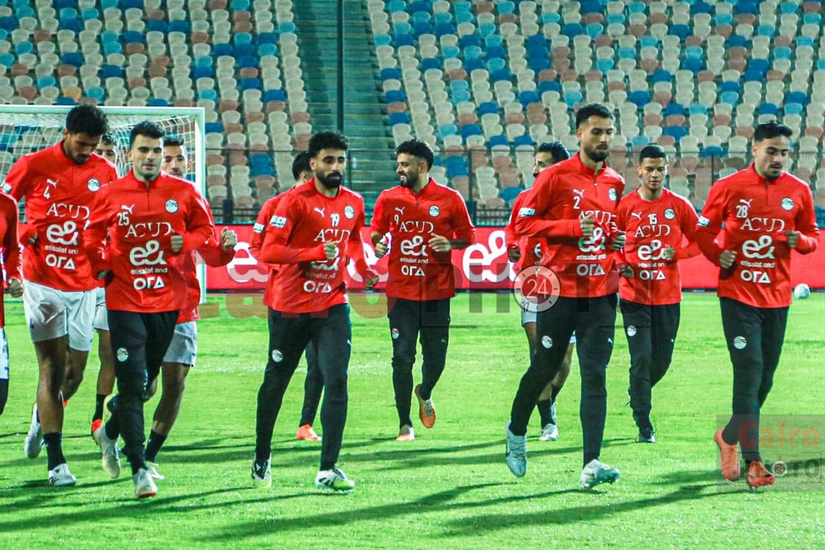 مران منتخب مصر اليوم قبل مباراة نيجيريا غدا