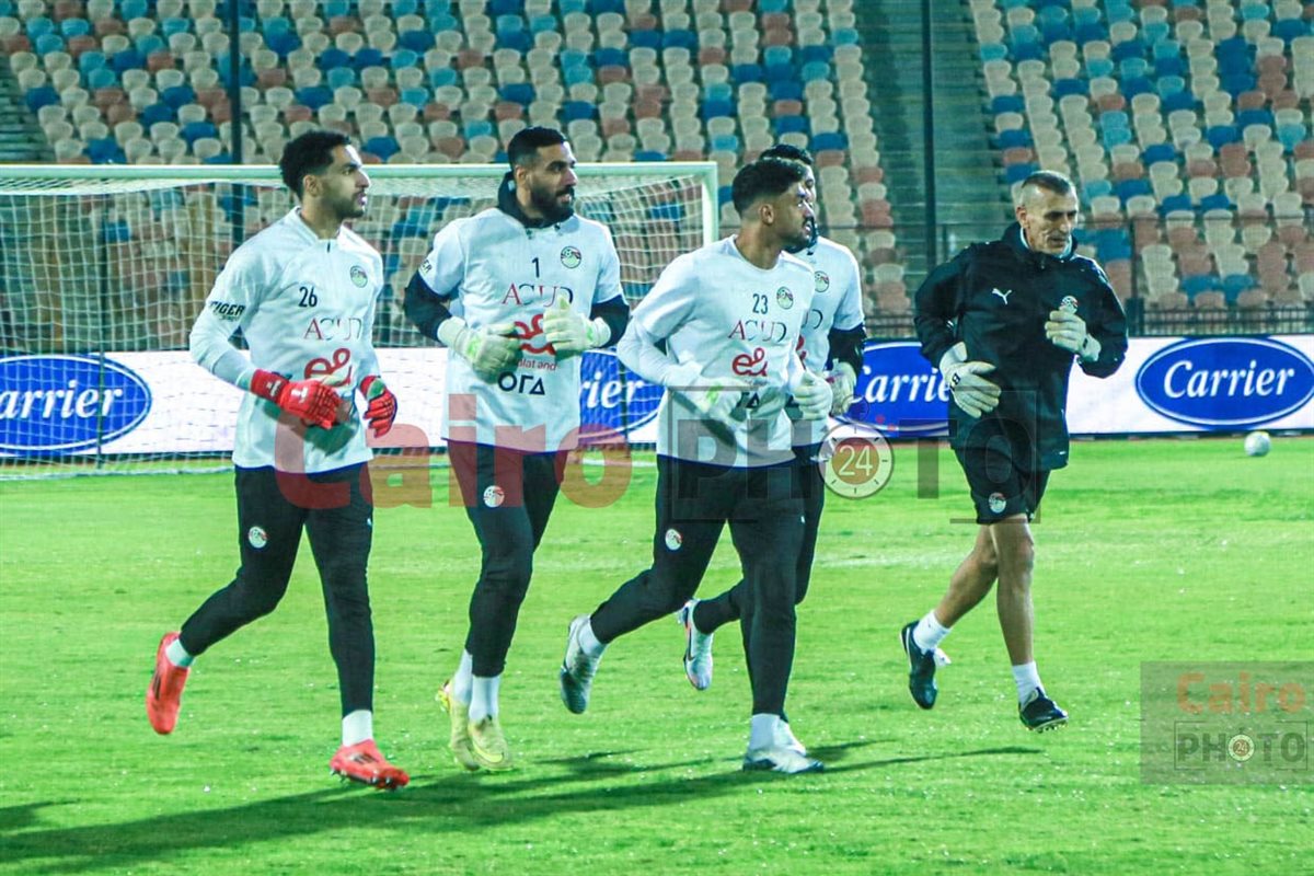 مران منتخب مصر اليوم قبل مباراة نيجيريا غدا