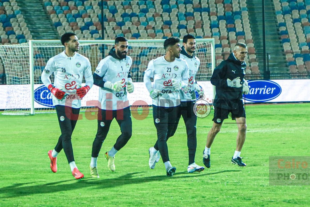 مران منتخب مصر اليوم قبل مباراة نيجيريا غدا