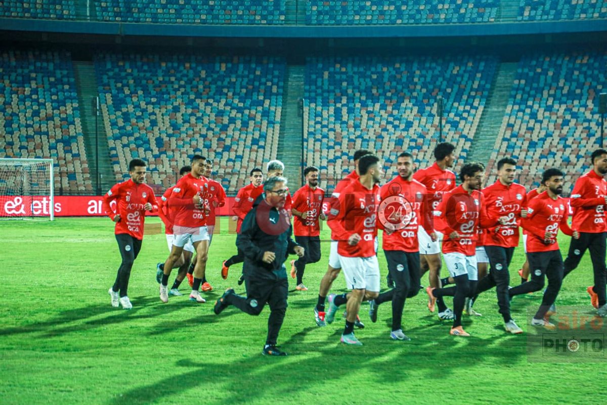 مران منتخب مصر اليوم قبل مباراة نيجيريا غدا