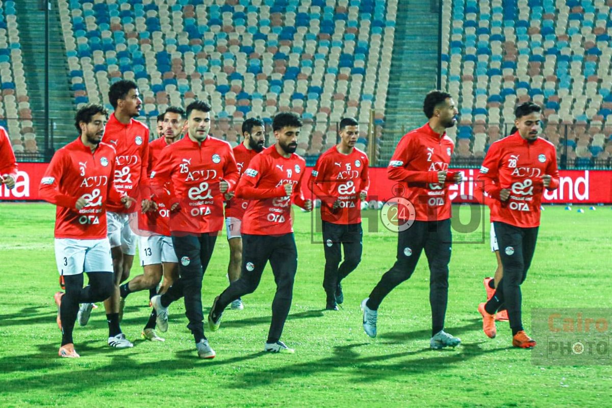 مران منتخب مصر اليوم قبل مباراة نيجيريا غدا