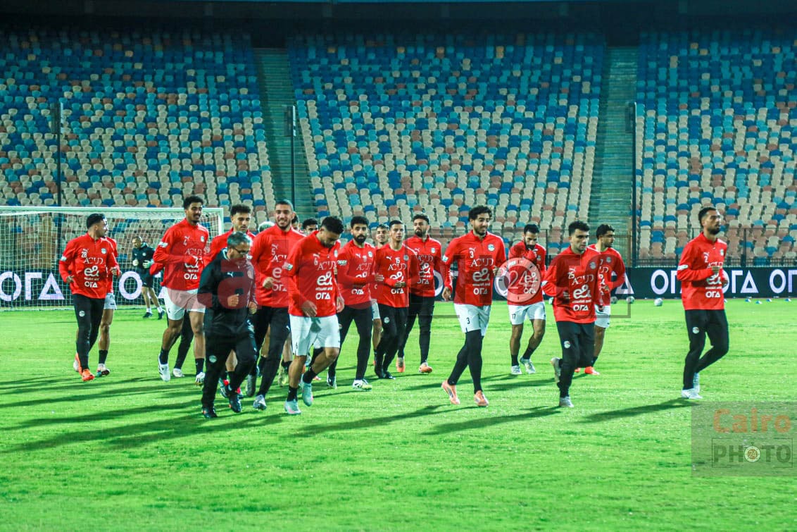 مران منتخب مصر اليوم قبل مباراة نيجيريا غدا