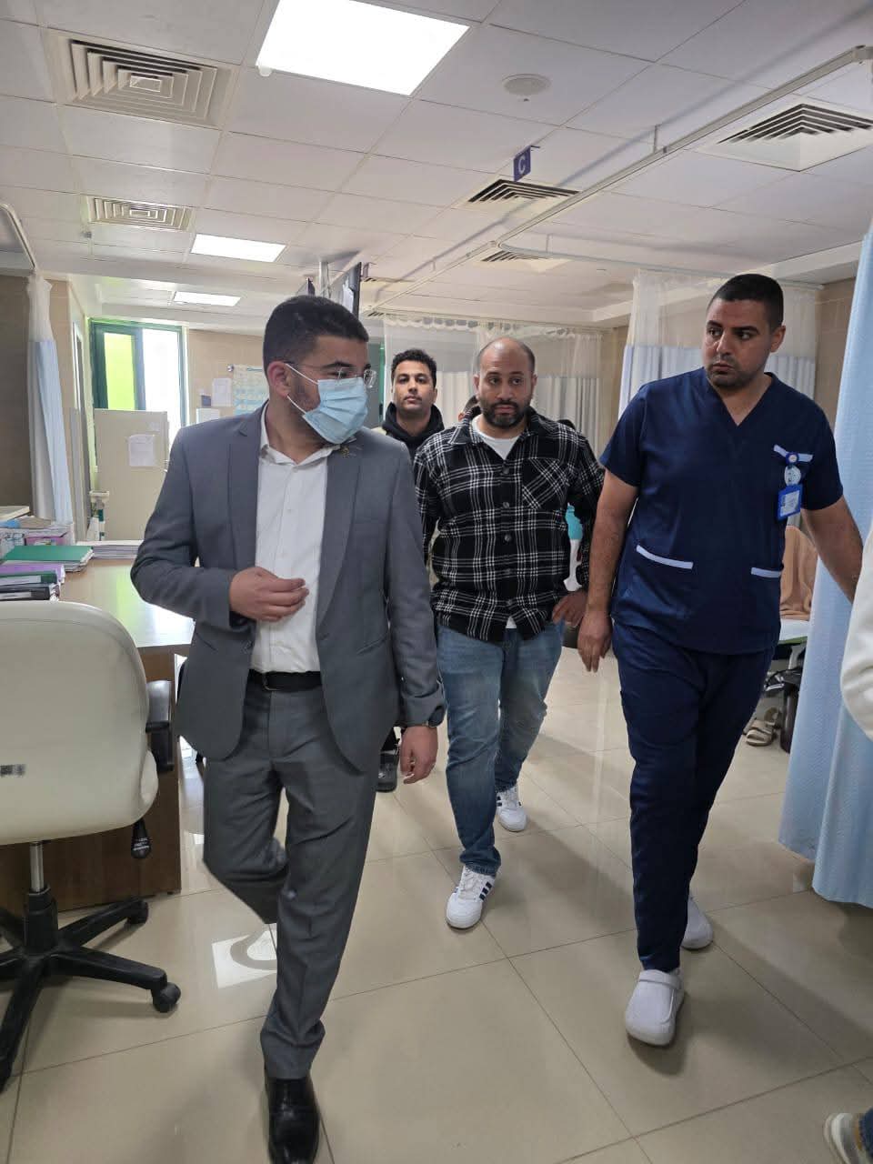 نائب مدير الرعاية الصحية بجنوب سيناء يتفقد مستشفى رأس سدر