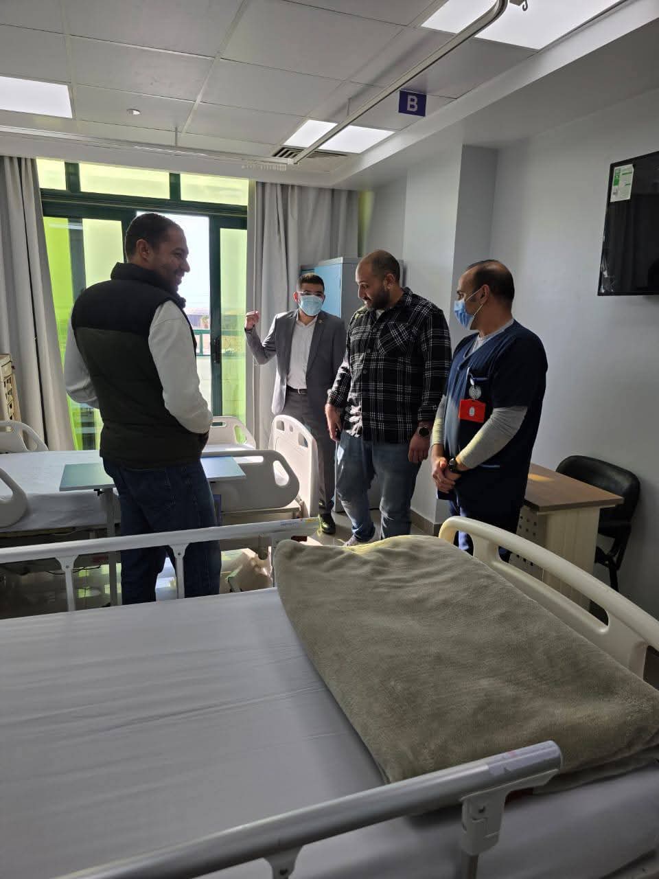 نائب مدير الرعاية الصحية بجنوب سيناء يتفقد مستشفى رأس سدر