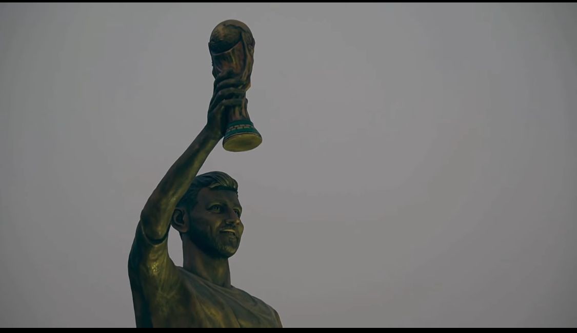 تمثال لـ ليونيل ميسي في الهند