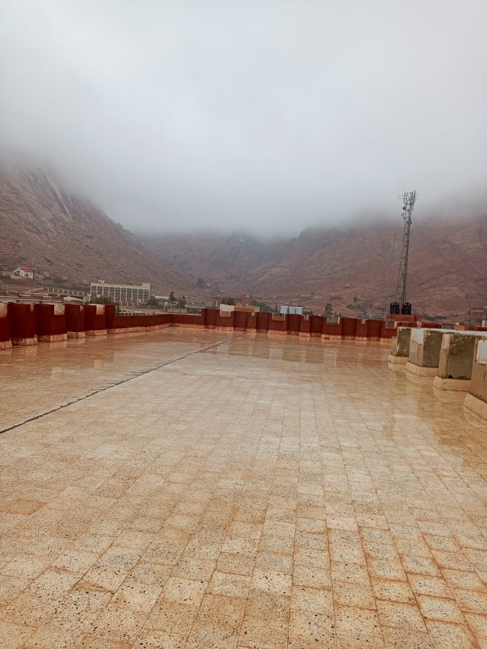 أمطار على سانت كاترين 