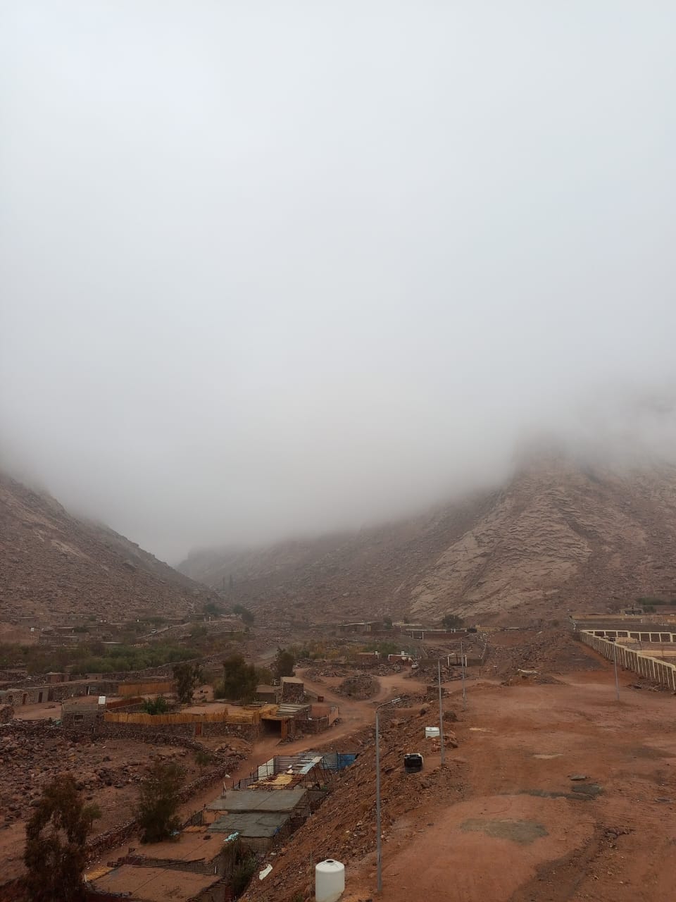 أمطار على سانت كاترين 