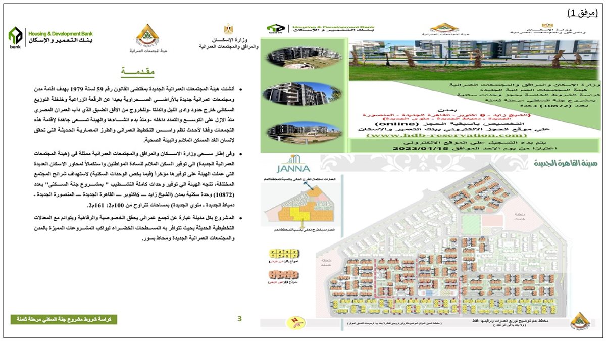 شكوى لرئيس الوزراء من مالكي كمبوند جنة للإسكان الفاخر