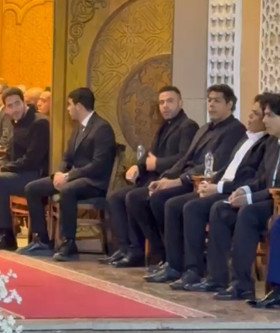 محمود سعد ولبلبة وريهام عبد الغفو وهشام ماجد.. أول حضور عزاء السيدة إيمان شقيقة عادل إمام