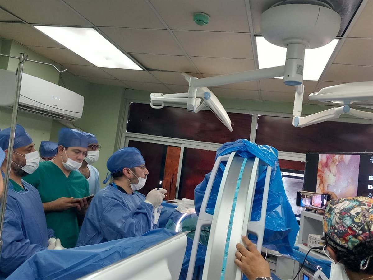 صحة الفيوم : طفرة نوعية في خدمات جراحة المسالك البولية بمستشفى طامية المركزي