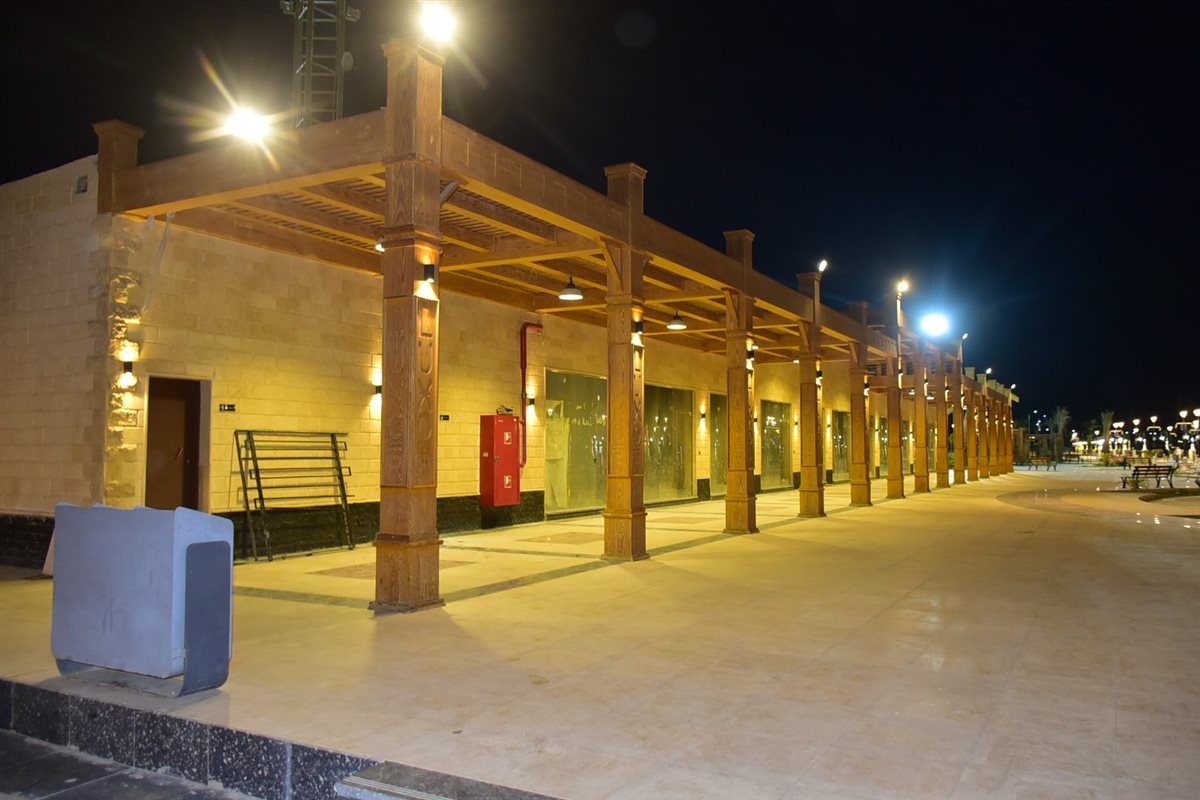 محافظ الأقصر يفتتح كورنيش القرنة