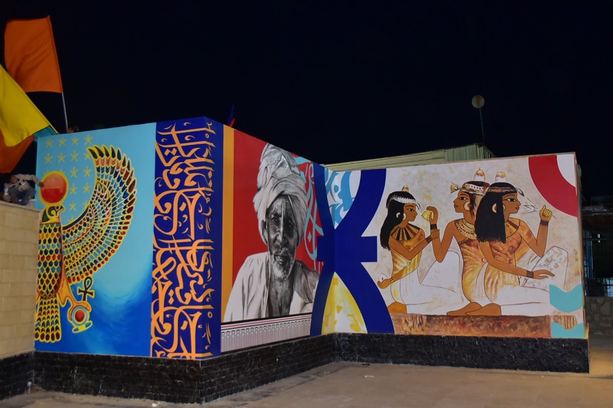 محافظ الأقصر يفتتح كورنيش القرنة