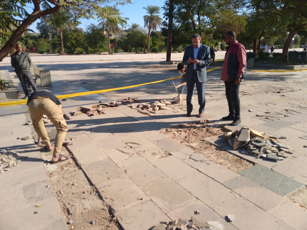 تطوير كورنيش الأقصر