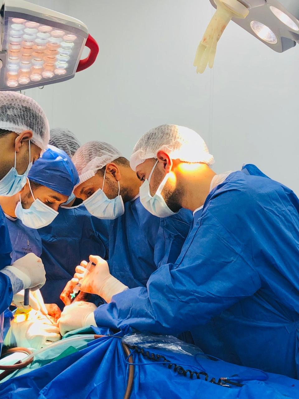 جانب من الجراحة&nbsp;