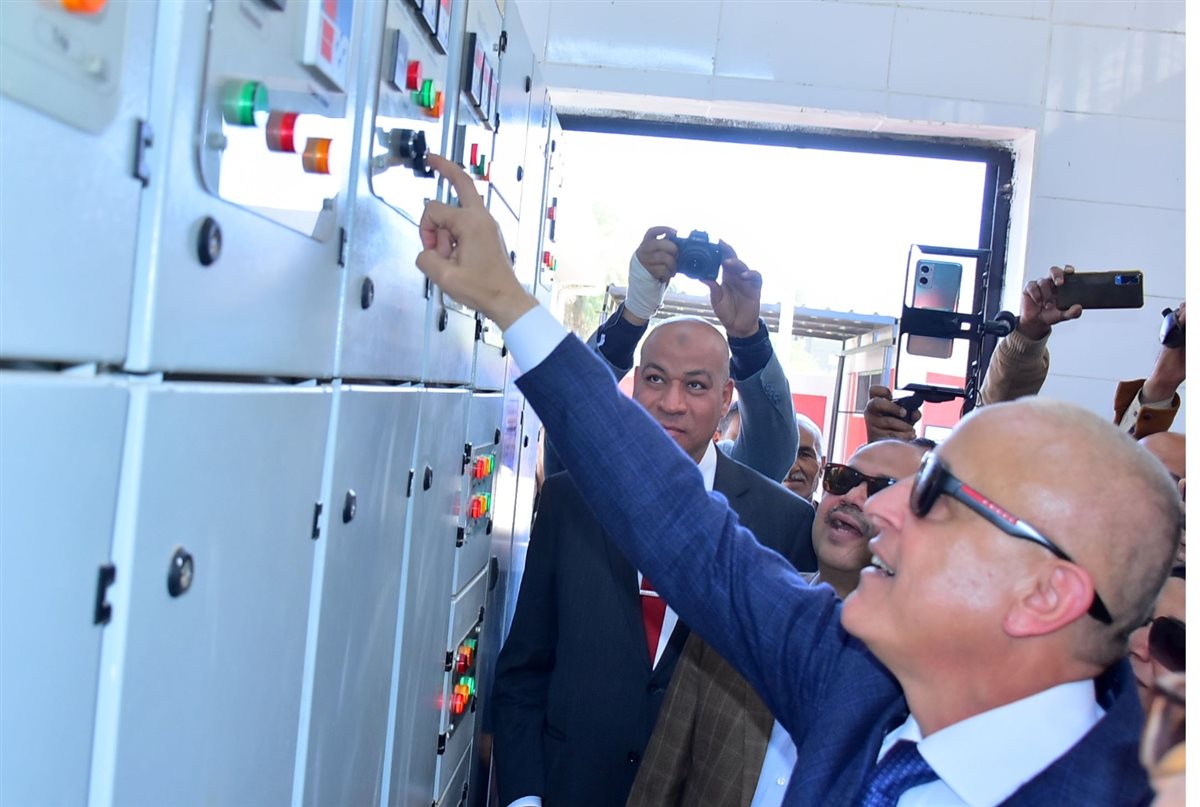 محافظ الأقصر يفتتح مشروعات تنموية جديدة بالأقصر