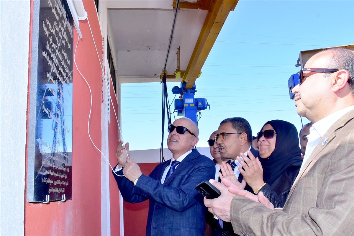 محافظ الأقصر يفتتح مشروعات تنموية جديدة بالأقصر