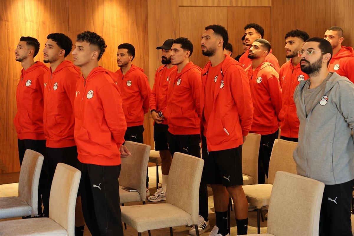 اجتماع كاف التنسيقي مع منتخب مصر (2)