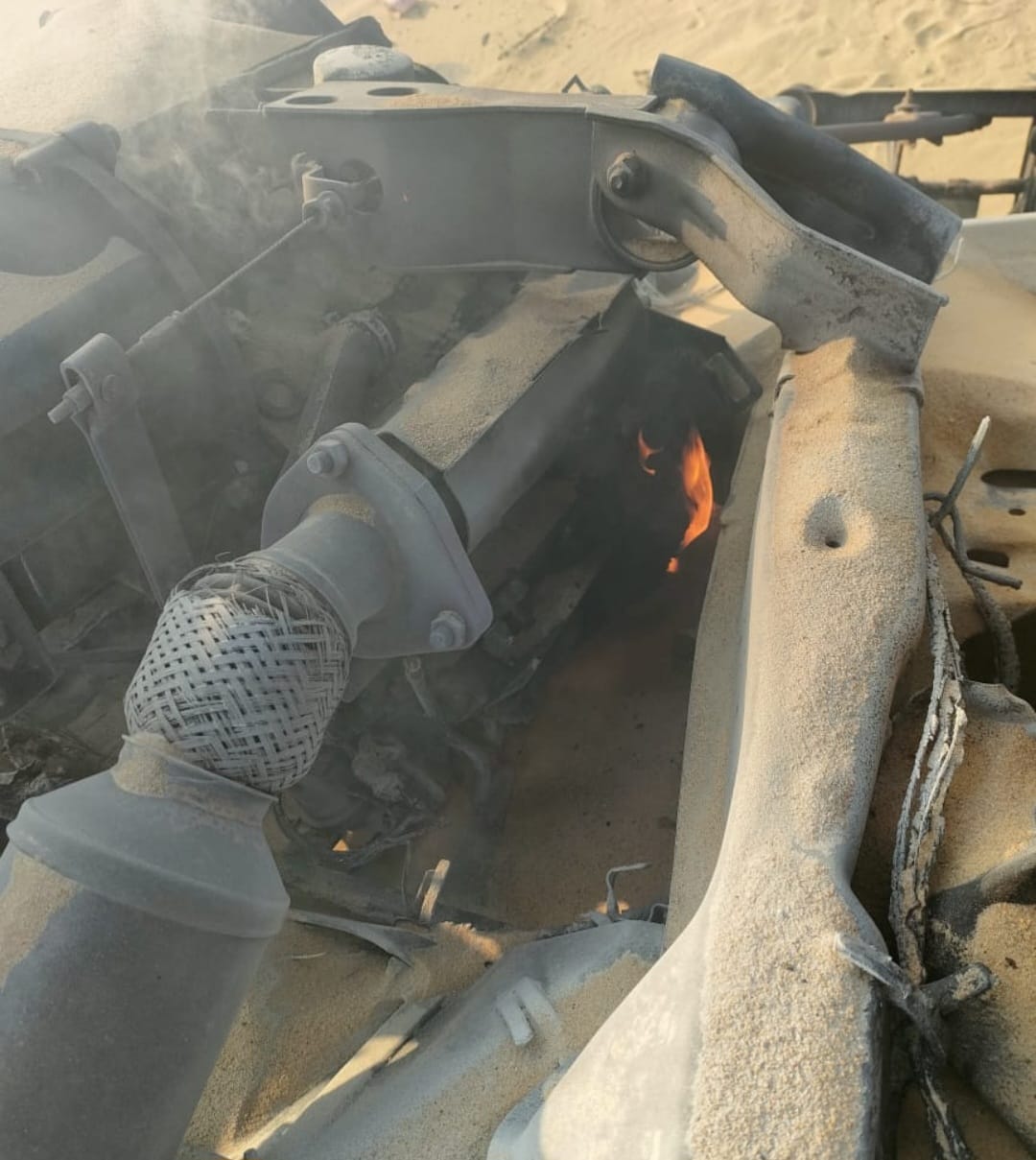 جانب من الحادث