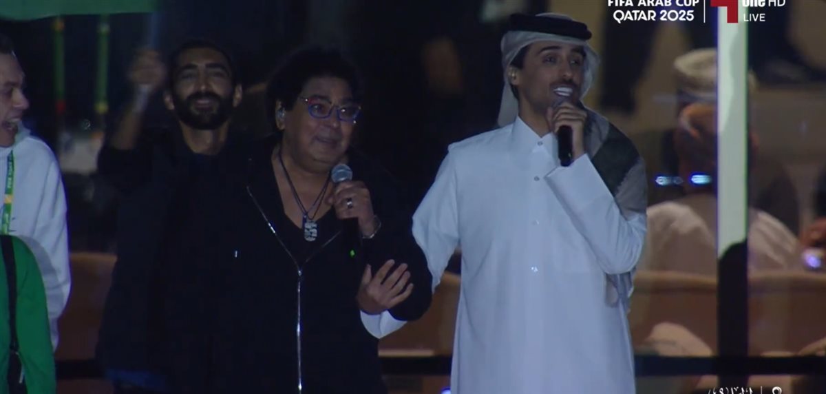 محمد منير يشارك بالغناء في حفل ختام كأس العرب القطر 2025