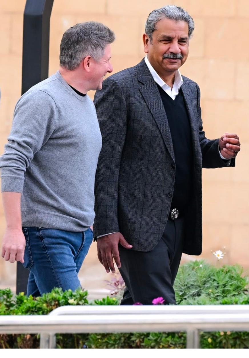 مايك سنيسبي لـ MBC مصر بالقاهرة