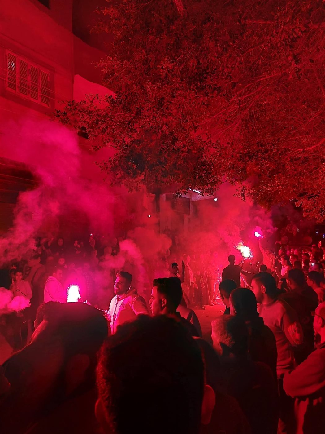 الدكتور حاتم الشامي يحتفل بالفوز