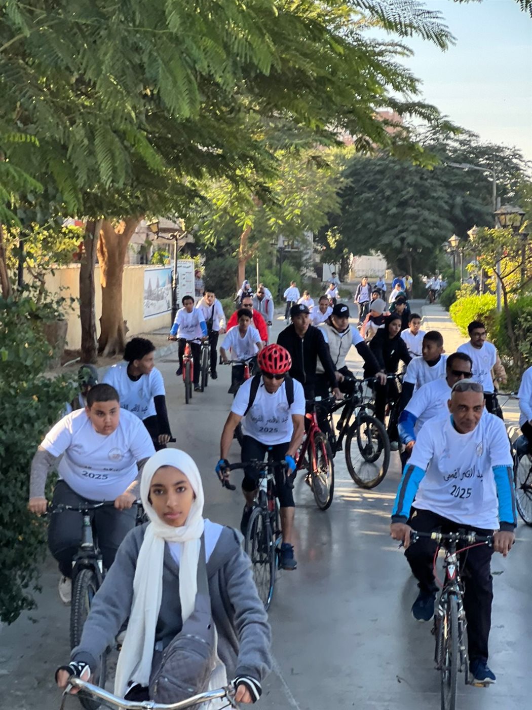 ماراثون للدراجات النارية إحتفالا بالعيد القومي للأقصر