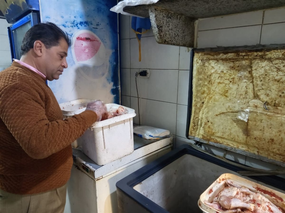 ظبط لحوم فاسدة بالأقصر