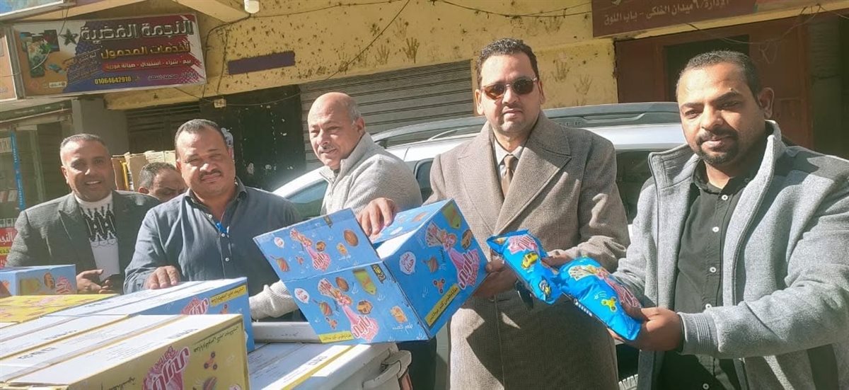 حملات تموينية مكثفة بالأقصر