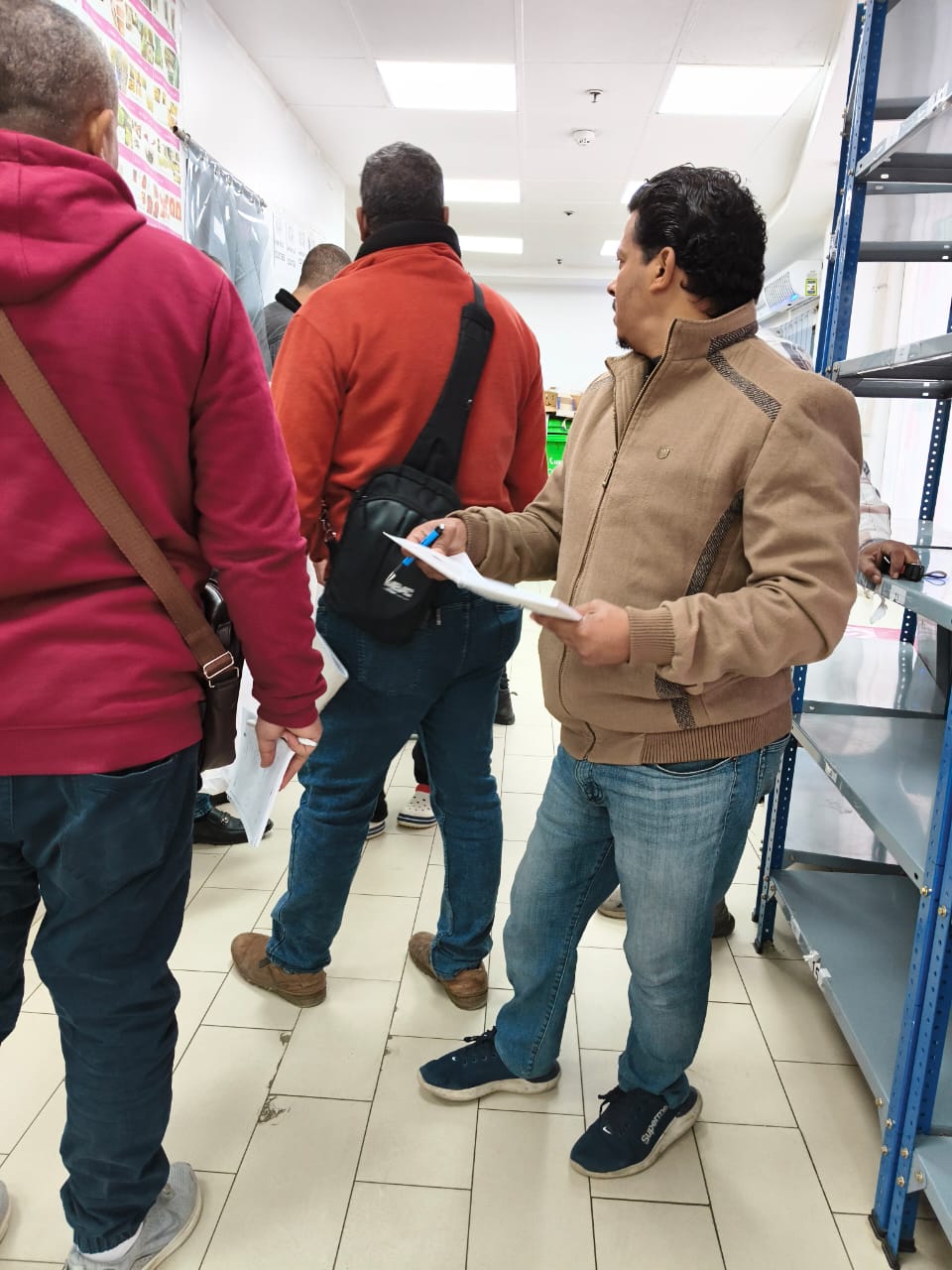 جانب من حملة التفتيش