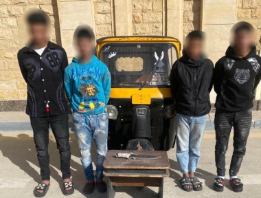 المتهمين بخطف طالب جامعي بالهرم