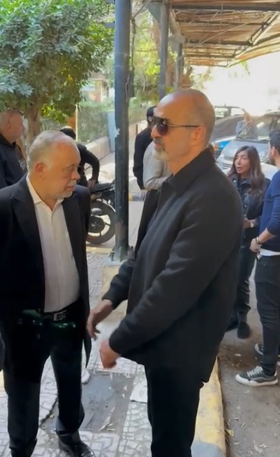 أشرف زكي أبرز الحضور &nbsp;في جنازة الفنانة سمية الألفي