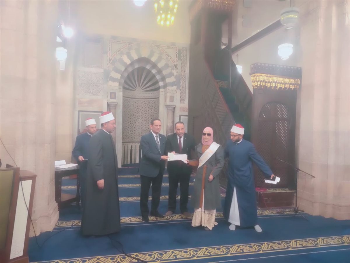 بجوائز بلغت 2 مليون جنيها.. توزيع جوائز مسابقة حفظ القرآن العامة وذوي الهمم بحضور قيادات الأزهر&nbsp;