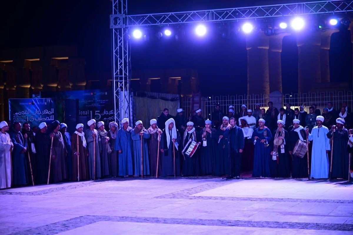 انطلاق فعاليات مهرجان التحطيب بالأقصر