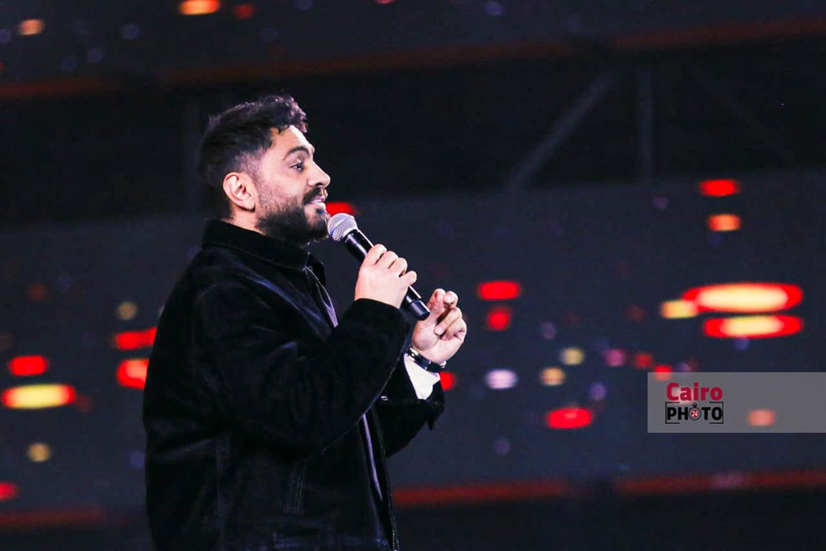 بعد إتمام شفاءه.. تامر حسني يشعل أجواء حفل راعي مصر بقصر عابدين