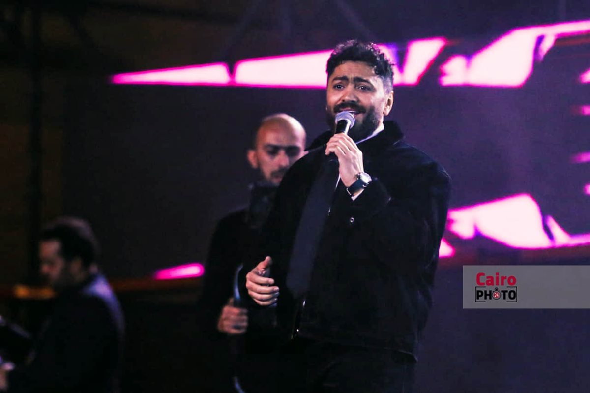 بعد إتمام شفاءه.. تامر حسني يشعل أجواء حفل راعي مصر بقصر عابدين