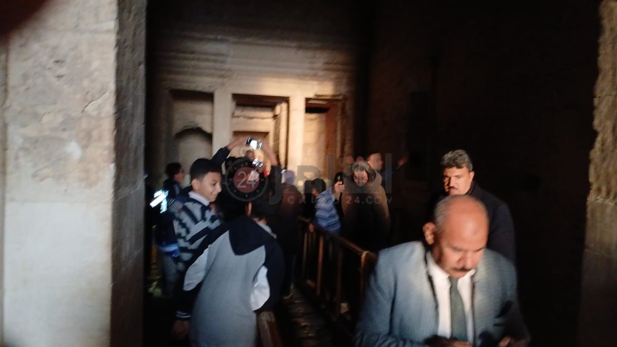 الغيوم تحجب تعامد الشمس على قدس الأقداس بقصر قارون بالفيوم للمرة الأولى منذ اكتشاف الظاهرة