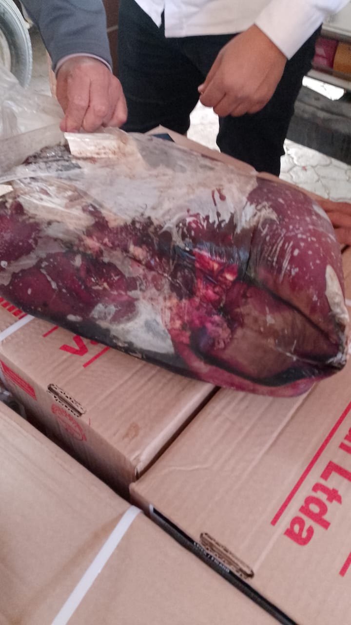  ضبط 2 طن كبدة مجمدة منتهية الصلاحية.. وتحرير 60 مخالفة تموينية