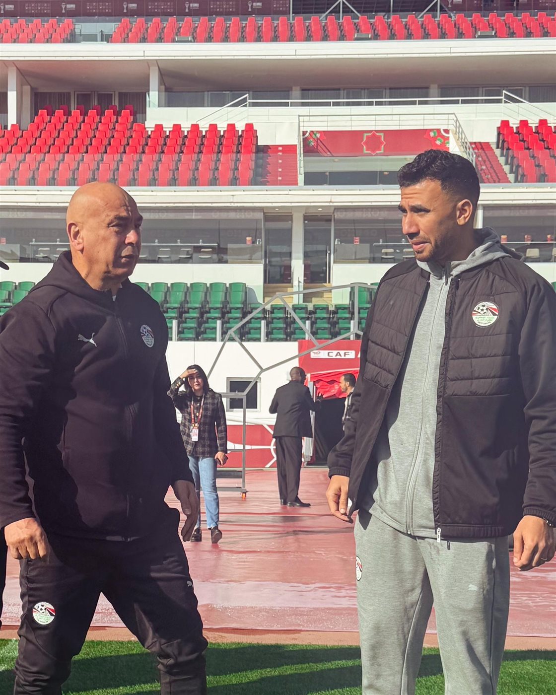 حسام حسن رفقة تريزيجيه