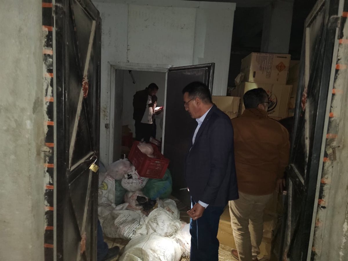 ضبط لحوم فاسدة