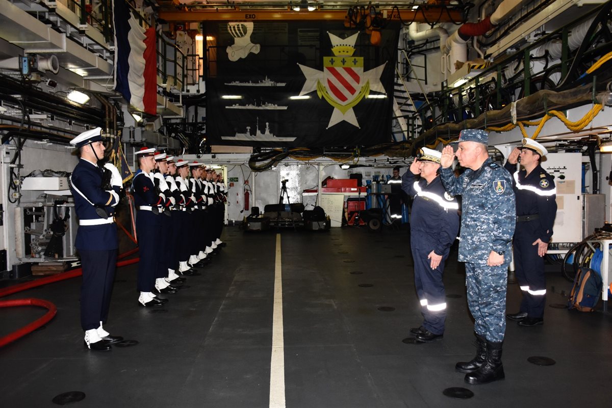 ختام فعاليات التدريب البحرى المشترك المصرى الفرنسى