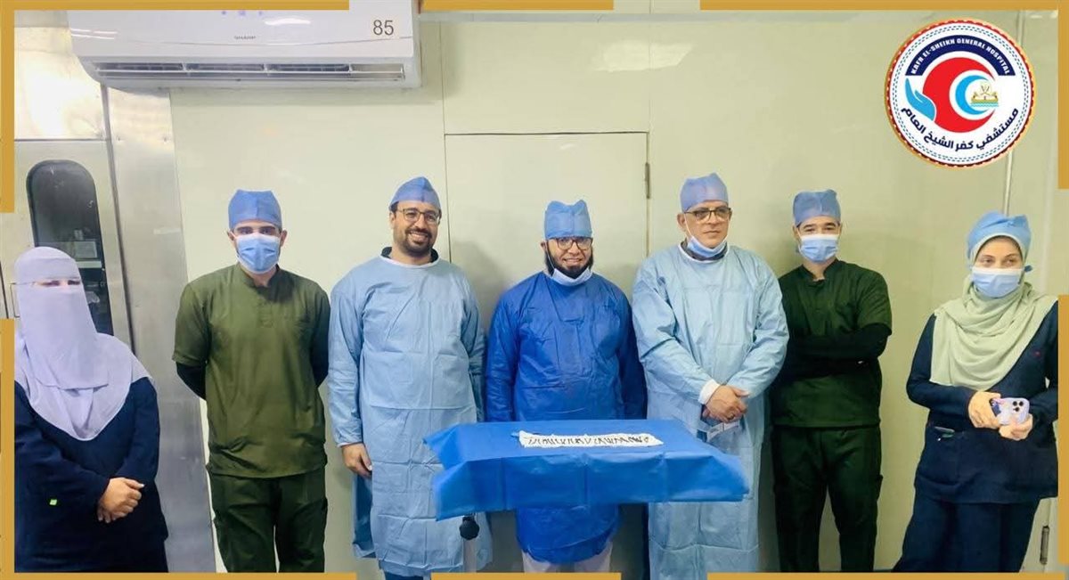 مستشفي كفر الشيخ العام تنجح في إستخراج 34 مسمار&nbsp;