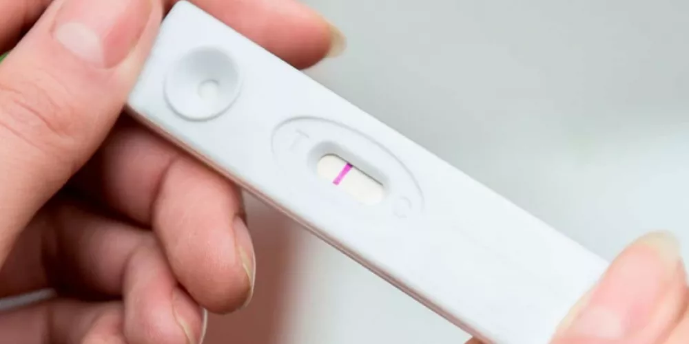 متى يظهر الحمل في الاختبار المنزلي