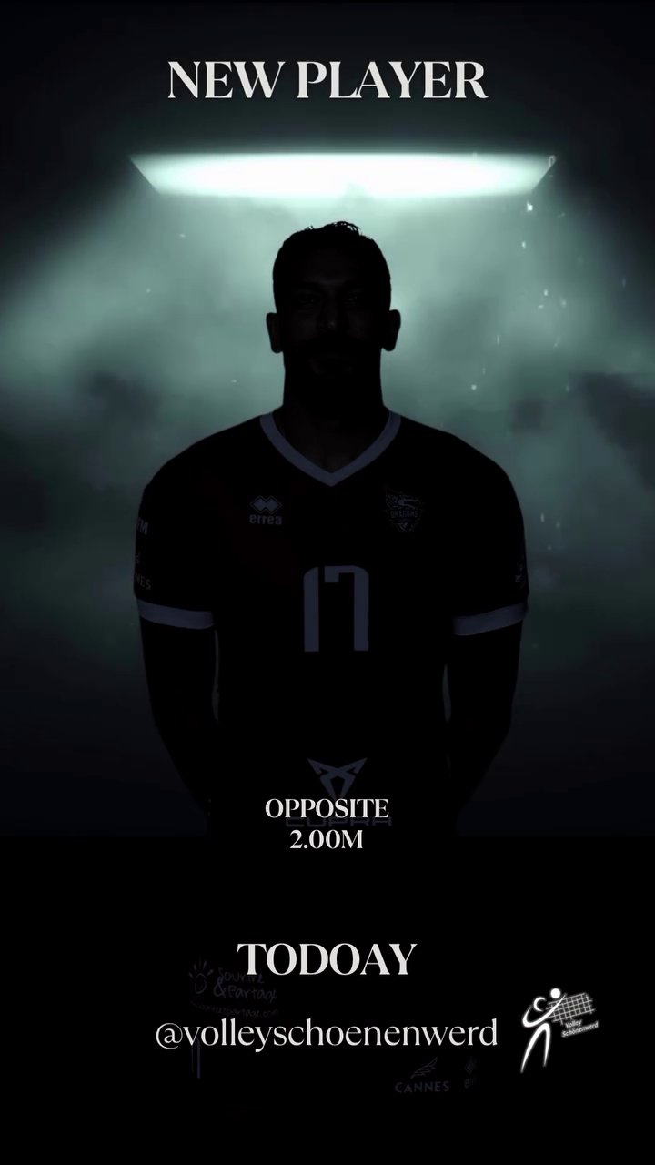 رضا هيكل لاعبا في فريق شوننفيرد&nbsp;السويسري للطائرة