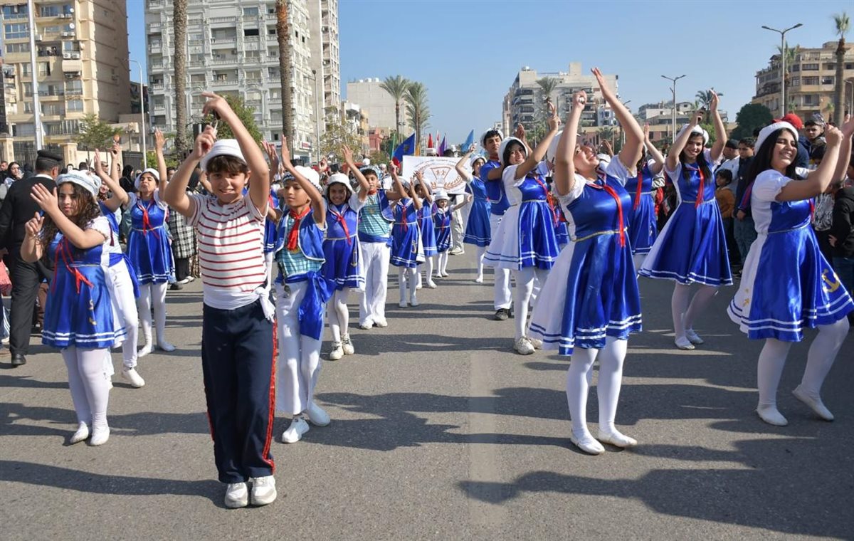 احتفالات محافظة بورسعيد بالعيد القومي 
