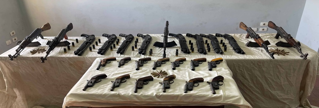 مصرع 5 عناصر إجرامية شديدة الخطورة وضبط 1.5 طن مخدرات