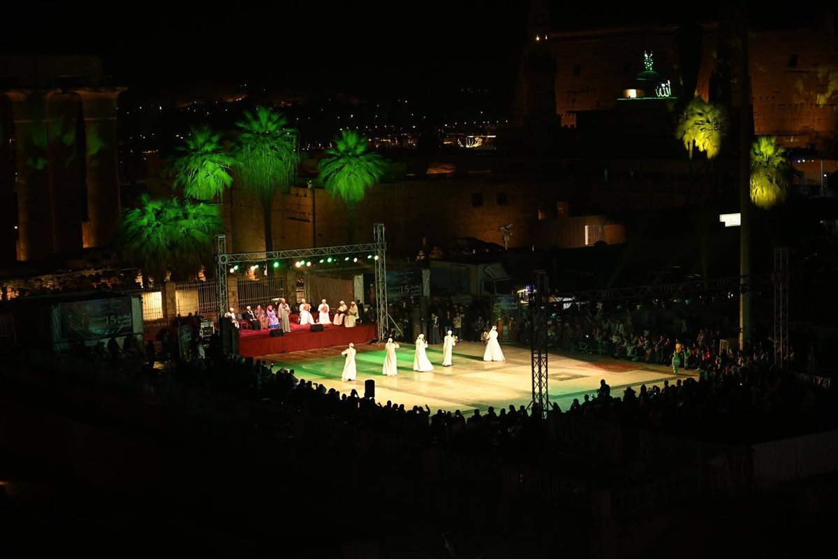 مهرجان التحطيب بساحة أبو الحجاج بالأقصر