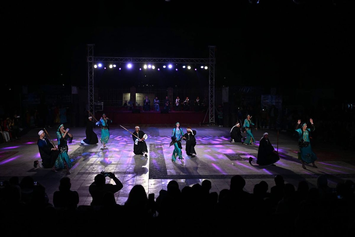 مهرجان التحطيب بساحة أبو الحجاج بالأقصر