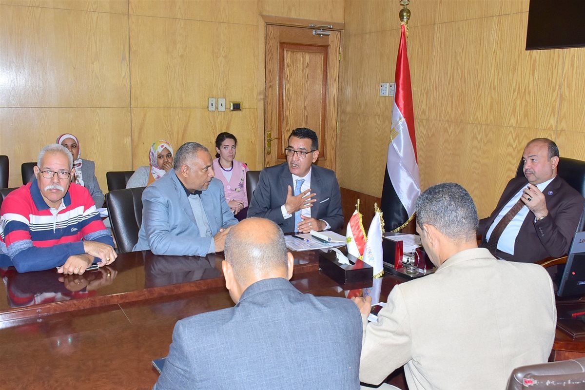 إجتماع السكرتير العام لمحافظة الأقصر