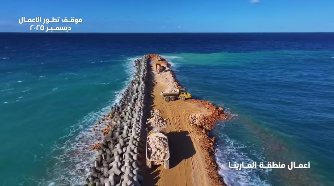 تسارع أعمال البناء بمشروع ساوث ميد وفق الجداول الزمنية المقررة