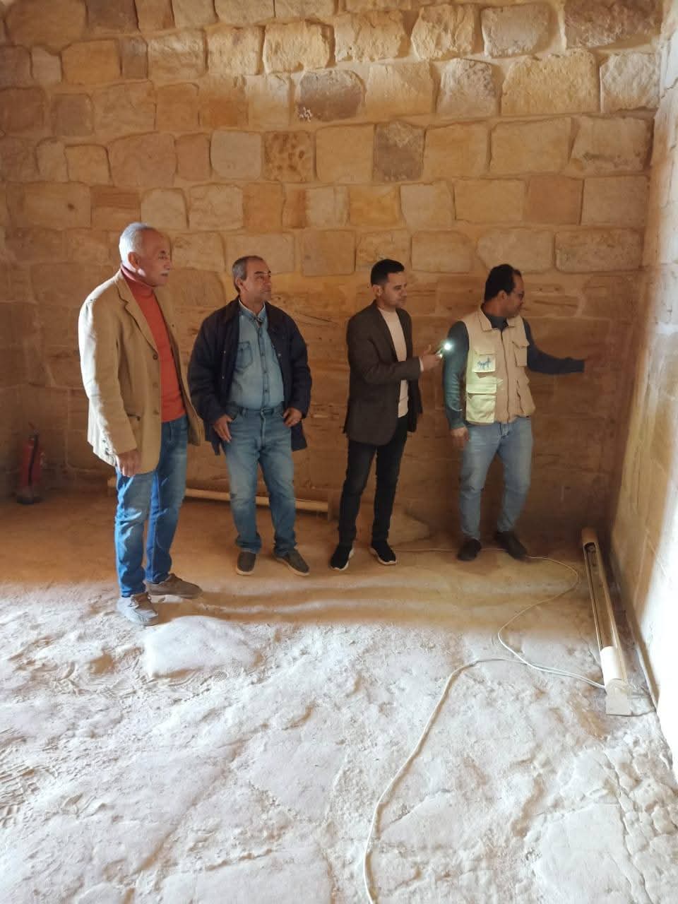 جانب من الزيارة&nbsp;